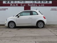 USED 2016 66 FIAT 500 1.2 Lounge Hatchback 3dr Petrol Dualogic Euro 6 (s/s) (69 bhp) 