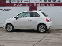 USED 2016 66 FIAT 500 1.2 Lounge Hatchback 3dr Petrol Dualogic Euro 6 (s/s) (69 bhp) 