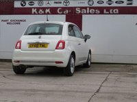 USED 2016 66 FIAT 500 1.2 Lounge Hatchback 3dr Petrol Dualogic Euro 6 (s/s) (69 bhp) 