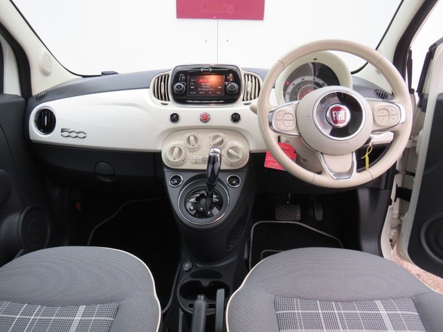 2016 FIAT 500 2016 1.2 Lounge Hatchback 3dr Petrol Dualogic Euro 6 (s/s) (69 bhp) - Photo 2