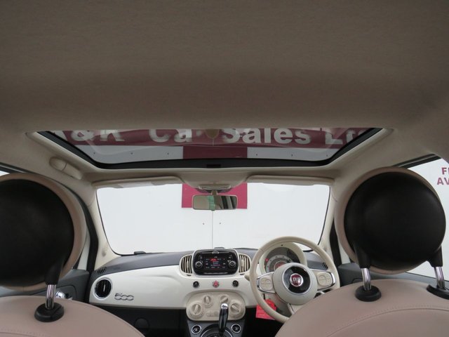 2016 FIAT 500 2016 1.2 Lounge Hatchback 3dr Petrol Dualogic Euro 6 (s/s) (69 bhp) - Photo 12