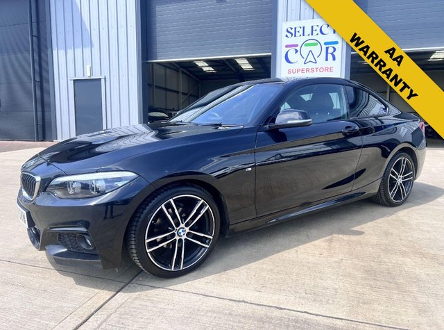 2019 69 BMW 2 SERIES 2.0 218d M Sport Euro 6 (s/s) 2dr 6 SERVICE-M SUSPENSION-SENSORS