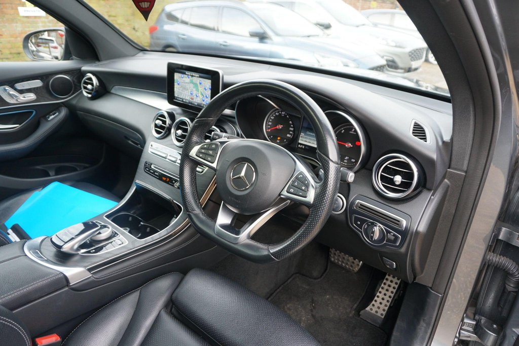 USED 2017 67 MERCEDES-BENZ GLC 2.1 GLC250d AMG Line (Premium) Coupe G-Tronic 4MATIC Euro 6 (s/s) 5dr SERVICE HISTORY/JUST ARRIVED!!