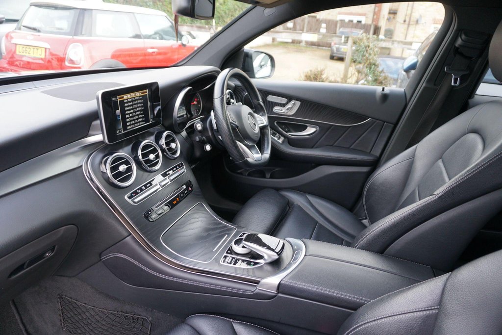 USED 2017 67 MERCEDES-BENZ GLC 2.1 GLC250d AMG Line (Premium) Coupe G-Tronic 4MATIC Euro 6 (s/s) 5dr SERVICE HISTORY/JUST ARRIVED!!
