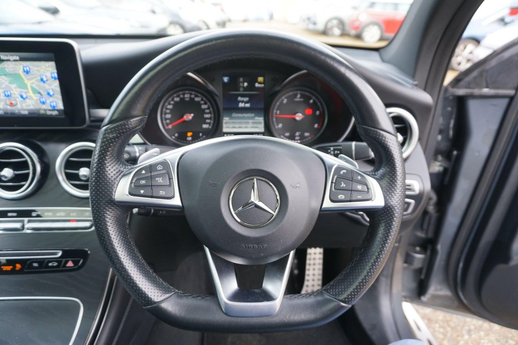 USED 2017 67 MERCEDES-BENZ GLC 2.1 GLC250d AMG Line (Premium) Coupe G-Tronic 4MATIC Euro 6 (s/s) 5dr SERVICE HISTORY/JUST ARRIVED!!