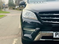 USED 2013 63 MERCEDES-BENZ M-CLASS 2.1 ML250 BlueTEC AMG Sport SUV 5dr Diesel G-Tronic 4WD Euro 6 (s/s) (204 ps) LOW MILES+LEATHER+SAT NAV+ULEZ
