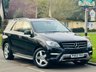 USED 2013 63 MERCEDES-BENZ M-CLASS 2.1 ML250 BlueTEC AMG Sport SUV 5dr Diesel G-Tronic 4WD Euro 6 (s/s) (204 ps) LOW MILES+LEATHER+SAT NAV+ULEZ
