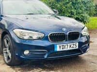 USED 2017 17 BMW 1 SERIES 1.5 116d Sport Hatchback 5dr Diesel Auto Euro 6 (s/s) (116 ps) LOW MILES+LEATHER+SAT NAV+ULEZ