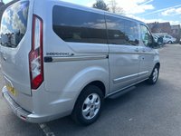 USED 2017 67 FORD TOURNEO CUSTOM 2.0 310 EcoBlue Titanium WHEELCHAIR ACCESS  Diesel Manual L1 Euro 6 (130 ps)  JUST 64K FSH !!!! 4 SEATS AND WHEELCHAIR RAMP !!!!