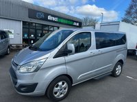 USED 2017 67 FORD TOURNEO CUSTOM 2.0 310 EcoBlue Titanium WHEELCHAIR ACCESS  Diesel Manual L1 Euro 6 (130 ps)  JUST 64K FSH !!!! 4 SEATS AND WHEELCHAIR RAMP !!!!
