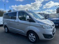 USED 2017 67 FORD TOURNEO CUSTOM 2.0 310 EcoBlue Titanium WHEELCHAIR ACCESS  Diesel Manual L1 Euro 6 (130 ps)  JUST 64K FSH !!!! 4 SEATS AND WHEELCHAIR RAMP !!!!