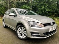 USED 2014 14 VOLKSWAGEN GOLF 1.4 TSI BlueMotion Tech SE Hatchback 5dr Petrol DSG Euro 5 (s/s) (122 ps)ONLY 32,000 MILES-YES 32,000 WITH X10 SERVICE STAMPS//35 POUND ROAD FUND LICENCE//REAR PARK SENSORS//AIRCON//ALLOYS//X11 AIRBAGS//VW+2 OWNER//BLUETOOTH//DAB//WELL LOOKED AFTER INSIDE AND OUT//ULEZ COMPLIANT//ADAPTIVE CRUISE CONTROL\ (122 ps)ONLY 32,000 MILES-YES 32,000 WITH X10 SERVICE STAMPS//35 POUND ROAD FUND LICENCE//REAR PARK SENSORS//AIRCON//ALLOYS//X11 AIRBAGS//VW+2 OWNER//BLUETOOTH//DAB//WELL LOOKED AFTER INSIDE AND OUT//ULEZ COMPLIANT//ADAPTIVE CRUISE CONTROL