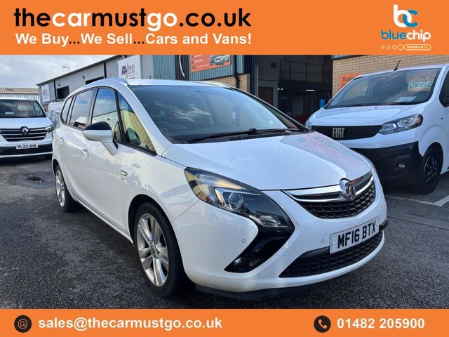 View our VAUXHALL ZAFIRA TOURER