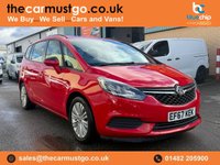 USED 2017 67 VAUXHALL ZAFIRA TOURER 1.4i Turbo Design MPV 5dr Petrol Manual Euro 6 (140 ps) We Supply Cars and Vans all over the Uk, with over 20 years experience, and 5 star Google reviews, we have an ever changing stock profile ! We now offer selected cars and vans for a limited time only at a price to go ! Each and every vehicle will have a mechanical check prior to collection and at least 6 months mot. We are based 5 minutes away from Hull train station just of the A63 on Rugby Street in Hull. Simply get in touch or call and see us for more information. Thank youWe are pleased to o