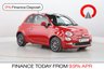 USED 2023 73 FIAT 500 1.0 MHEV RED Hatchback 3dr Petrol Manual Euro 6 (s/s) (70 bhp) SUNROOF | DAB | BLUETOOTH | AC