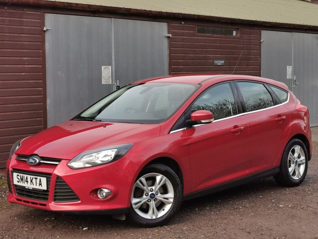 2014 14 Ford Focus 1.6 Zetec Hatchback 5dr Petrol Powershift Euro 5 (125 ps)