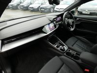 USED 2022 72 AUDI A3 Sportback 1.0 TFSI 30 S line 5d S Tronic 110 S/S SAT NAV, VIRTUAL COCKPIT (DIGITAL DASH), FULL BLACK LEATHER UPHOLSTERY, WIRELESS APPLE CARPLAY / ANDROID AUTO, REAR PARKING SENSORS, DAB RADIO, BLUETOOTH PHONE & MUSIC, 2x USB C PORTS, PRIVACY GLASS, S TRONIC AUTOMATIC, LED LIGHTS WITH DAYTIME RUNNING LIGHTS, 18 INCH ALLOYS, ELECTRIC FOLDING MIRRORS, CRUISE CONTROL & SPEED LIMITER, RAIN & LIGHT SENSORS, KEYLESS START, VOICE CONTROL, DRIVE SELECT, CLIMATE CONTROL, LANE DEPARTURE WARNING, 1 OWNER, SERVICE HISTORY
