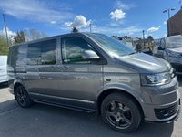 USED 2015 65 VOLKSWAGEN TRANSPORTER 2.0 BiTDI T32 Highline Kombi Diesel DSG 4 MOTION (178 bhp) NO VAT FSH (9 SERVICES) STUNNING  4 WHEEL DRIVE DSG AUTO 180 BHP !!!!