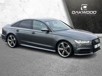 USED 2016 16 AUDI A6 SALOON 3.0 BiTDI V6 Black Edition Saloon 4dr Diesel Tiptronic quattro Euro 6 (s/s) (320 ps) SUPER SPORT SEATS + TECH PACK + 20" ALLOYS + LOW MILES