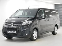 USED 2022 22 VAUXHALL VIVARO 3100 2.0 D 145 BHP L2  ELITE AUTOMATIC CREW 6 SEATER ( NO VAT ) AUTOMATIC | 6 SEATS | L2 LONG | NO VAT !