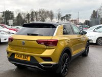 USED 2018 18 VOLKSWAGEN T-ROC 1.5 TSI EVO SEL SUV 5dr Petrol Manual Euro 6 (s/s) (150 ps) 