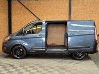 USED 2022 22 FORD TRANSIT CUSTOM 2.0 300 EcoBlue Trail Panel Van 5dr Diesel Manual L1 H1 Euro 6 (s/s) (130 ps) 1 OWNER - LEATHER - TRAIL