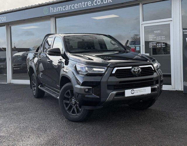 2022 72 Toyota HI-Lux 2.8 D-4D Invincible X Pickup Double Cab 4dr Diesel Auto 4WD Euro 6 (s/s) (204 ps)