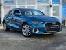 USED 2023 23 AUDI A3 1.4 TFSIe 40 Sport Sportback 5dr Petrol Plug-in Hybrid S Tronic Euro 6 (s/s) 13kWh (204 ps) Finished in SPECIAL EDITION NEVADA BLUE PEARL, with contrasting BLACK LEATHER trim. This fantastic Special Edition facelift model is dripping with tech and desirability. It combines a great interior with a refined driving experience. Features include Virtual Dash, Apple Play, Sat Nav, DAB radio, Rear Park Sensors, B/Tooth Cruise Control, Leather, Plug in, Tinted Windows, 17" Alloys and much more. Dealer Serviced at 18169 miles, 29279 miles, 46401 miles, 53982 miles and at 61826 miles.