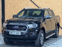 USED 2022 72 FORD RANGER 2.0 EcoBlue Wildtrak Pickup Double Cab 4dr Diesel Auto 4WD Euro 6 (s/s) (213 ps) 1 OWNER - ROLLER SHUTTER