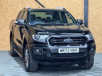 USED 2022 72 FORD RANGER 2.0 EcoBlue Wildtrak Pickup Double Cab 4dr Diesel Auto 4WD Euro 6 (s/s) (213 ps) 1 OWNER - ROLLER SHUTTER