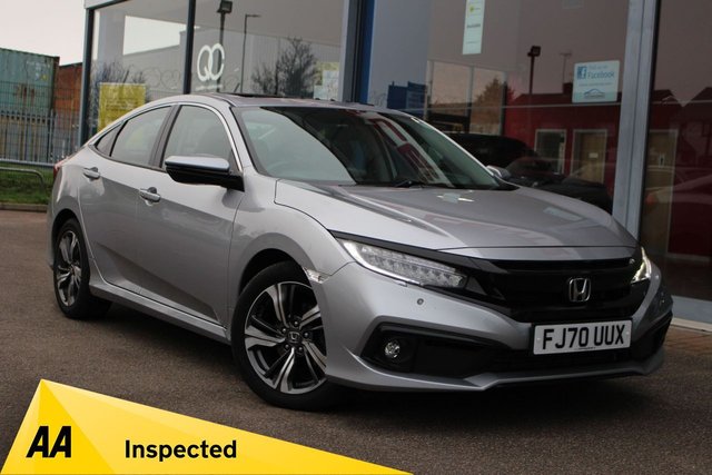 2020 HONDA CIVIC 1.0 VTEC Turbo EX Saloon 4dr Petrol CVT Euro 6 (s/s) (126 ps)