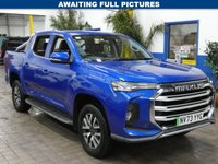 USED 2023 73 MAXUS T90EV 88.5kWh Elite Pickup Double Cab 4dr Electric Auto RWD (177 ps) CARPLAY LEATHER INTERIOR REAR VIEW CAMERA PARKING SENSORS 1 OWNER MAXUS WARRANTY TILL DEC 2028