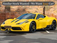 USED 2014 14 FERRARI 458 4.5 Speciale Coupe 2dr Petrol F1 DCT Euro 5 (605 ps) DEPOSIT TAKEN SIMILAR WANTED!
