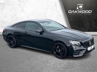 USED 2018 18 MERCEDES-BENZ E-CLASS 2.0 E220d AMG Line (Premium) Coupe 2dr Diesel G-Tronic+ Euro 6 (s/s) (194 ps) PAN ROOF + BLACK WHEELS + PRIVACY GLASS + LEATHER + 19'S