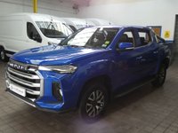 USED 2023 73 MAXUS T90EV 88.5kWh Elite Pickup Double Cab 4dr Electric Auto RWD (177 ps) CARPLAY LEATHER INTERIOR REAR VIEW CAMERA PARKING SENSORS 1 OWNER WARRANTY