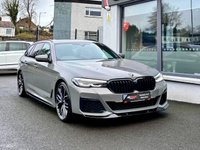 USED 2021 71 BMW 5 SERIES 2.0 520d MHT M Sport Touring 5dr Diesel Hybrid Steptronic Euro 6 (s/s) (190 ps) 