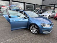 USED 2016 16 VOLKSWAGEN GOLF 1.4 TSI BlueMotion Tech ACT GT Edition Hatchback 5dr Petrol Manual Euro 6 (s/s) (150 ps) PANORAMIC ROOF, CRUISE CONTROL
