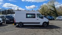 USED 2020 69 VAUXHALL MOVANO L2 H2 Crew Van with Integrated Mess Unit With Air Conditioning Cdti 130 PS. FREE 3 YEAR WARRANTY COVER ON THIS VAN   A supremely versatile and well-equipped vehicle, perfectly configured for teams requiring both substantial cargo capacity and on-the-go amenity space. Only 38,000 Miles .  This example is in great condition and boasts a comprehensive specification for comfort and functionality. It features a robust CDTi 130 PS engine, paired with essential travel comforts including Air Conditioning and Cruise Control. Practical additions like Front Fog Lights and a Speed Limiter enhance safety and control in all conditions.  The unique interior offers flexible seating for seven crew members. The integrated mess unit, complete with a fitted Table and Microwave, provides a dedicated space for breaks and planning. Rear Heating ensures comfort throughout the cabin.  This well-maintained van has had just one owner from new. Its history is supported by three services recorded on the printout.  An outstanding, ready-to-work proposition combining space, specification, and proven history.  Discover this exceptional and highly practical Movano today.  