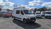 USED 2020 69 VAUXHALL MOVANO L2 H2 Crew Van with Integrated Mess Unit With Air Conditioning Cdti 130 PS. FREE 3 YEAR WARRANTY COVER ON THIS VAN   A supremely versatile and well-equipped vehicle, perfectly configured for teams requiring both substantial cargo capacity and on-the-go amenity space. Only 38,000 Miles .  This example is in great condition and boasts a comprehensive specification for comfort and functionality. It features a robust CDTi 130 PS engine, paired with essential travel comforts including Air Conditioning and Cruise Control. Practical additions like Front Fog Lights and a Speed Limiter enhance safety and control in all conditions.  The unique interior offers flexible seating for seven crew members. The integrated mess unit, complete with a fitted Table and Microwave, provides a dedicated space for breaks and planning. Rear Heating ensures comfort throughout the cabin.  This well-maintained van has had just one owner from new. Its history is supported by three services recorded on the printout.  An outstanding, ready-to-work proposition combining space, specification, and proven history.  Discover this exceptional and highly practical Movano today.  