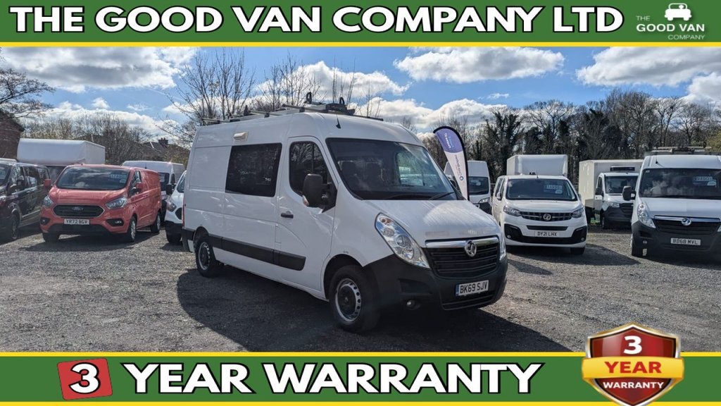 2020 Vauxhall Movano 2.3CDTI L2H2 F3500 (130PS)(EU6) BiTurbo Panel Van