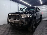USED 2019 19 FORD RANGER 2.0 EcoBlue Wildtrak Pickup Double Cab 4dr Diesel Auto 4WD Euro 6 (s/s) (213 ps) Exterior black pack | LED Grill