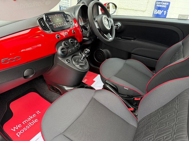 2022 FIAT 500 1.0 MHEV RED Hatchback 3dr Petrol Manual Euro 6 (s/s) (70 bhp) - Photo 8