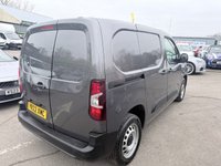 USED 2022 22 TOYOTA PROACE CITY Grey 1.5 BlueHDi Euro 6 panel van, 47,900 miles, ULEZ compliant, 6-Speed manual, 5in Touchscreen, Bluetooth, DAB, Air Conditioning. Plus VAT @ 20%! This 2022 Toyota PROACE CITY Active Short Panel Van SWB Euro 6 (s/s) 5dr boasts a single owner and a recent service in March 2024 at 24,580 miles, ensuring excellent provenance.  Powered by an efficient 1.5L BlueHDi diesel engine, this Euro 6 compliant van offers a compelling fuel economy of 51 mpg and benefits from low CO2 emissions.  The Active trim level includes practical features such as automatic headlights, manual air conditioning for a comfortable cabin, and Bluetooth connectivity for se