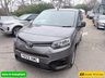 USED 2022 22 TOYOTA PROACE CITY Grey 1.5 BlueHDi Euro 6 panel van, 47,900 miles, ULEZ compliant, 6-Speed manual, 5in Touchscreen, Bluetooth, DAB, Air Conditioning. Plus VAT @ 20%! This 2022 Toyota PROACE CITY Active Short Panel Van SWB Euro 6 (s/s) 5dr boasts a single owner and a recent service in March 2024 at 24,580 miles, ensuring excellent provenance.  Powered by an efficient 1.5L BlueHDi diesel engine, this Euro 6 compliant van offers a compelling fuel economy of 51 mpg and benefits from low CO2 emissions.  The Active trim level includes practical features such as automatic headlights, manual air conditioning for a comfortable cabin, and Bluetooth connectivity for se