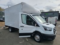 USED 2022 22 FORD TRANSIT White 2.0 350 EcoBlue Euro 6 Luton , 74,000 miles, ULEZ compliant, 6-speed manual, Bluetooth, electric tail lift, Double Rear Wheels. Plus VAT @ 20%! This 2022 Ford Transit 2.0 350 EcoBlue Leader RWD L3 Euro 6 (s/s) 2dr is a superb example, having been owned by only one person since new. This reliable 350 Leader variant, in its Leader trim, is powered by an efficient 2.0 litre diesel engine and meets the Euro 6 emissions standard. It offers a substantial towing weight of 2750 kg, making it a capable workhorse. Notable features include door mirrors with blind spot eliminator and integrated side indicators, which incorporate Blind Spot Assistan