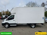USED 2022 22 FORD TRANSIT White 2.0 350 EcoBlue Euro 6 Luton , 74,000 miles, ULEZ compliant, 6-speed manual, Bluetooth, electric tail lift, Double Rear Wheels. Plus VAT @ 20%! This 2022 Ford Transit 2.0 350 EcoBlue Leader RWD L3 Euro 6 (s/s) 2dr is a superb example, having been owned by only one person since new. This reliable 350 Leader variant, in its Leader trim, is powered by an efficient 2.0 litre diesel engine and meets the Euro 6 emissions standard. It offers a substantial towing weight of 2750 kg, making it a capable workhorse. Notable features include door mirrors with blind spot eliminator and integrated side indicators, which incorporate Blind Spot Assistan