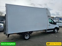 USED 2022 22 FORD TRANSIT White 2.0 350 EcoBlue Euro 6 Luton , 74,000 miles, ULEZ compliant, 6-speed manual, Bluetooth, electric tail lift, Double Rear Wheels. Plus VAT @ 20%! This 2022 Ford Transit 2.0 350 EcoBlue Leader RWD L3 Euro 6 (s/s) 2dr is a superb example, having been owned by only one person since new. This reliable 350 Leader variant, in its Leader trim, is powered by an efficient 2.0 litre diesel engine and meets the Euro 6 emissions standard. It offers a substantial towing weight of 2750 kg, making it a capable workhorse. Notable features include door mirrors with blind spot eliminator and integrated side indicators, which incorporate Blind Spot Assistan