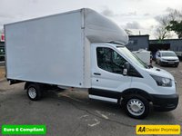 USED 2022 22 FORD TRANSIT White 2.0 350 EcoBlue Euro 6 Luton , 74,000 miles, ULEZ compliant, 6-speed manual, Bluetooth, electric tail lift, Double Rear Wheels. Plus VAT @ 20%! This 2022 Ford Transit 2.0 350 EcoBlue Leader RWD L3 Euro 6 (s/s) 2dr is a superb example, having been owned by only one person since new. This reliable 350 Leader variant, in its Leader trim, is powered by an efficient 2.0 litre diesel engine and meets the Euro 6 emissions standard. It offers a substantial towing weight of 2750 kg, making it a capable workhorse. Notable features include door mirrors with blind spot eliminator and integrated side indicators, which incorporate Blind Spot Assistan