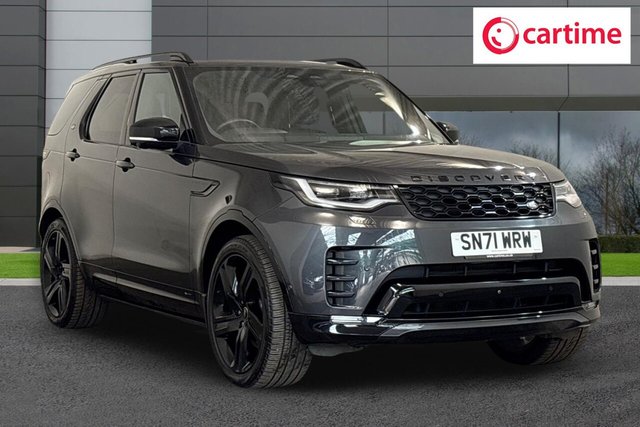 View our Land Rover Discovery 3.0 D300 MHEV R-Dynamic HSE SUV 5dr Diesel Auto 4WD Euro 6 (s/s) (300 ps) Fixed Front / Rear Panoramic Roof, 3D Surround Camera, Android Auto / Apple CarPlay, Heated Seats, Touchscreen