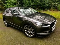 USED 2023 23 MAZDA CX-30 2.0 e-SKYACTIV X MHEV GT Sport Tech SUV 5dr Petrol Auto Euro 6 (s/s) (186 ps) 1 OWNER FROM NEW WITH ONLY 24,000 MILES AND FULL MAZDA SERVICE HISTORY//NEXTBASE DASH-CAMS FRONT AND REAR//BOOT MAT//MUD-FLAPS//MICHELIN ALL SEASON TYRES//BLUETOOTH//FRONT-REAR CAMERAS\\FULL TWO TONE LEATHER +HEATED SEATS//SATNAV//APPLE-PLAY//ELECTRIC SUNROOF//BIG SPEC uro 6 (s/s) (186 ps) 1 LADY OWNER FROM NEW WITH ONLY 24,000 MILES AND FULL MAZDA SERVICE HISTORY//NEXTBASE DASH-CAMS//BOOT MAT//MUD-FLAPS//MICHELIN ALL SEASON TYRES//BLUETOOTH//FRONT-REAR CAMERAS\FULL TWO TONE LEATHER +HEATED SEATS//SATNAV//APPLE-PLAY//ELECTRIC SUNROOF//BIG SPEC